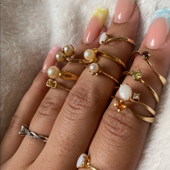 Dainty, Stackable Rings - Picture 3 of 6